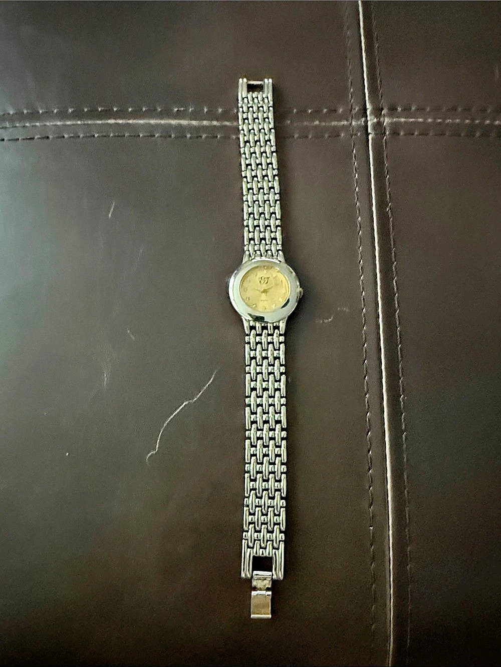 EJ Two-Tone Round Face Watch
